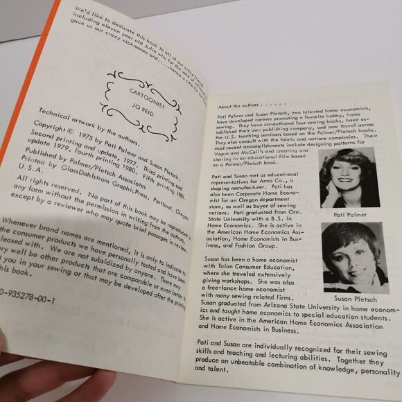 1980s Mother Pletsch's Painless Sewing Vintage Book Pattern Primer Seamstress - Picture 6 of 11